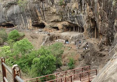 Pitalkhora Caves 2nd-Century BCE Buddhist Rock-Cut Sanctuary in Aurangabad Maharashtra